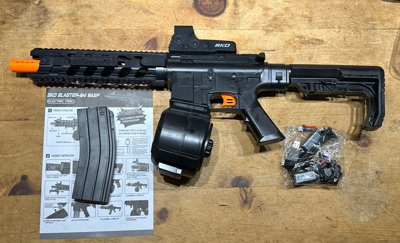 SKD Gel Blaster Rifle And Accessories