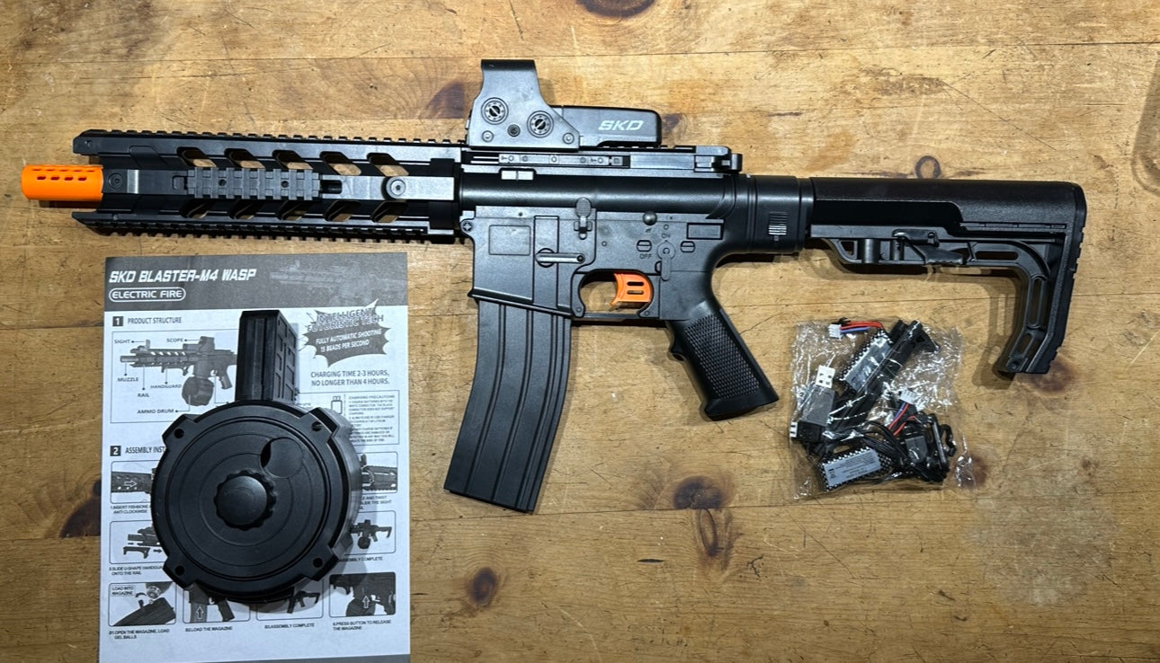 SKD Gel Blaster Rifle And Accessories