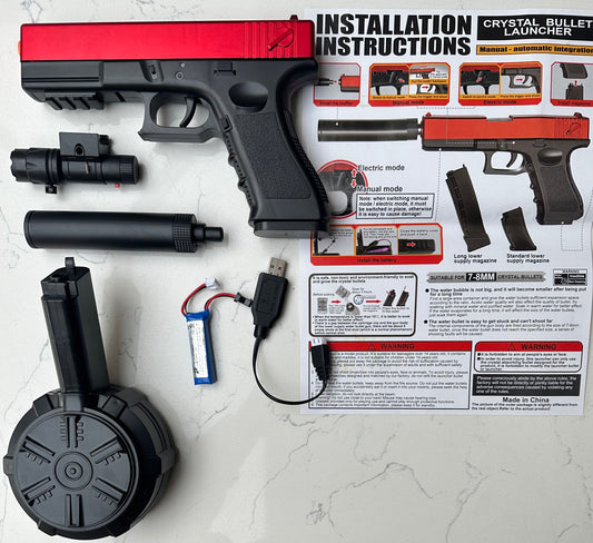 Gel Blaster Pistol With Accessories